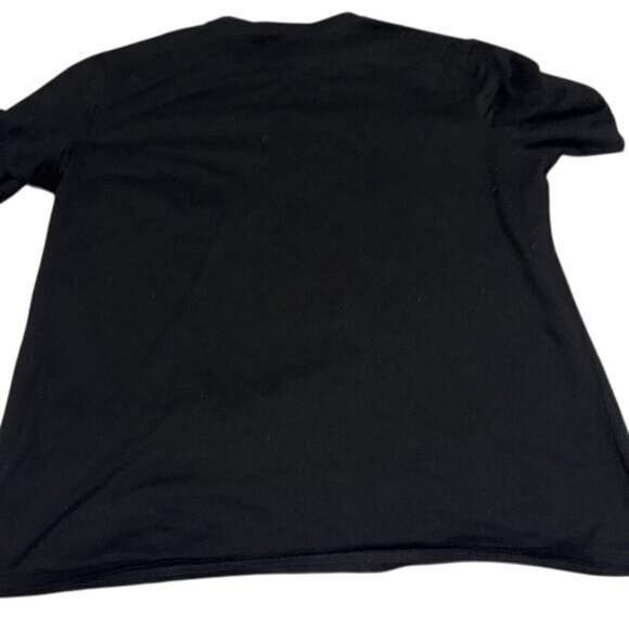 Black Shein Graphic T-Shirt With White Teddy Bear Design - Picture 3 of 6